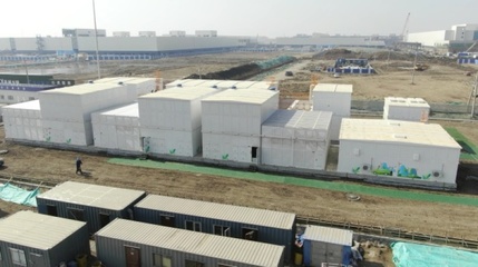 長春奧迪PPE項目工廠建設順利推進，66千伏變電站正式投運助力施工